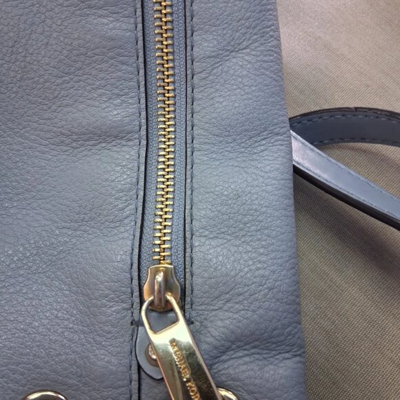 Michael Kors Leather Blue Flower Backpack Messenger Handbag main image 6